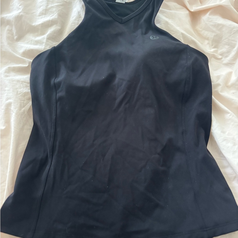 lululemon athletica Black Tank Top